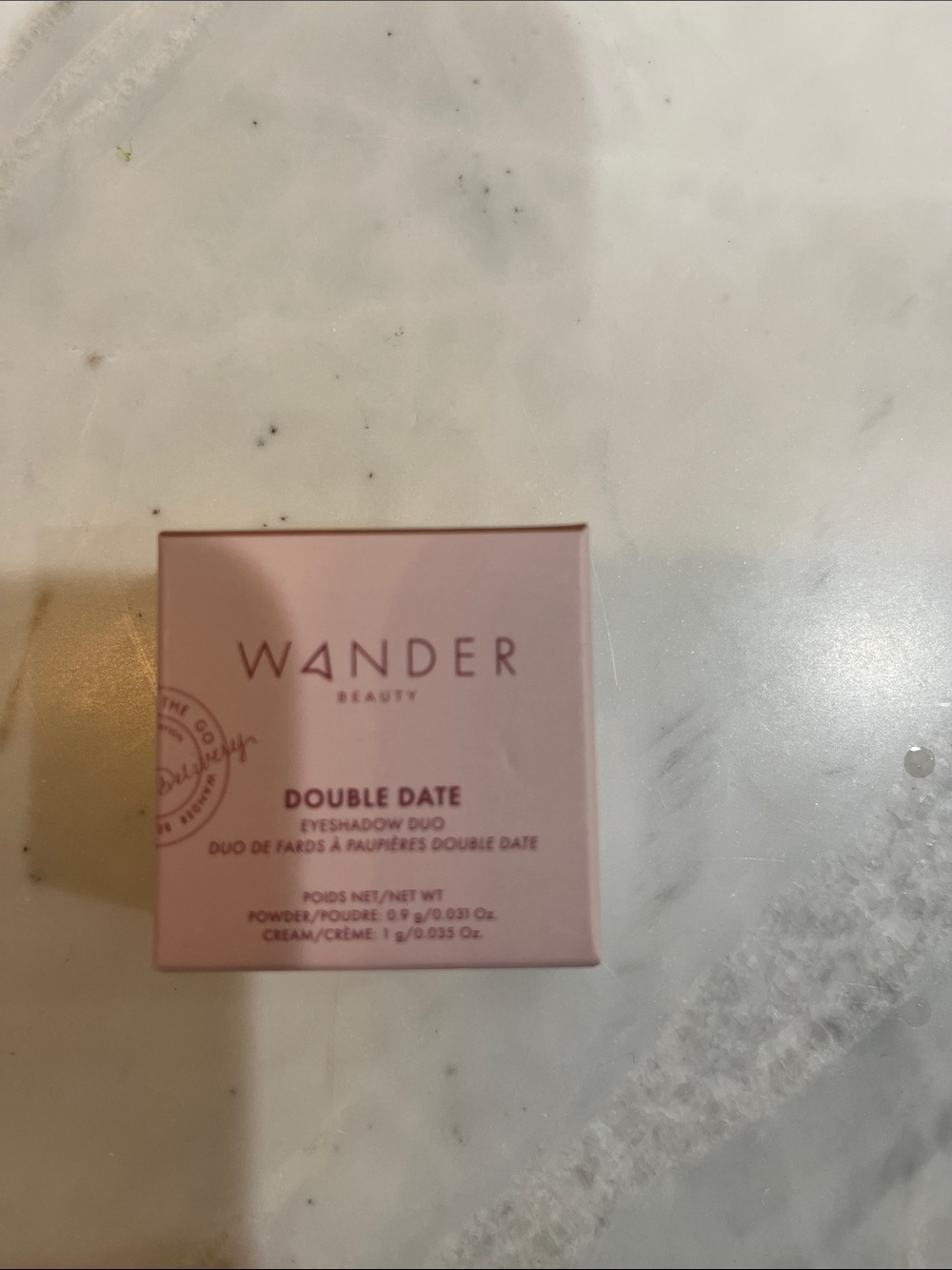Wander Beauty Double Date Eyeshadow Duo - Soft Pink & Rose